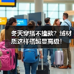 冬天穿搭不撞款?绒材质这样搭超显高级!(图2) 冬天穿搭不撞款?绒材质这样搭超显高级!(图2)