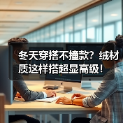 冬天穿搭不撞款?绒材质这样搭超显高级!(图3) 冬天穿搭不撞款?绒材质这样搭超显高级!(图3)