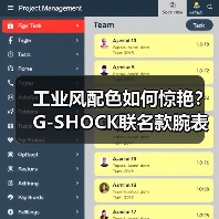 工业风配色如何惊艳?G-SHOCK联名款腕表发布(图3) 工业风配色如何惊艳?G-SHOCK联名款腕表发布(图3)