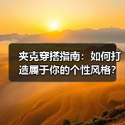 夹克穿搭指南:如何打造属于你的个性风格?(图2) 夹克穿搭指南:如何打造属于你的个性风格?(图2)