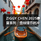 ZIGGY CHEN 2025春夏系列:盘枝错节的冲突美学如何诠释野性之美?(图4) ZIGGY CHEN 2025春夏系列:盘枝错节的冲突美学如何诠释野性之美?(图4)