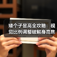 矮个子显高全攻略:视觉比例调整破解身高焦虑(图3) 矮个子显高全攻略:视觉比例调整破解身高焦虑(图3)