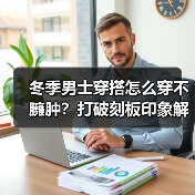 冬季男士穿搭怎么穿不臃肿？打破刻板印象解锁时尚密码（图3）