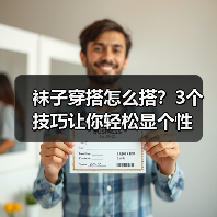 袜子穿搭怎么搭？3个技巧让你轻松显个性（图3）