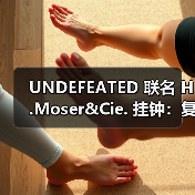 UNDEFEATED 联名 H.Moser&Cie. 挂钟：复古军事风限定款发布