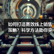 如何打造高效线上销售策略?科学方法助你突破盈利瓶颈(图1) 如何打造高效线上销售策略?科学方法助你突破盈利瓶颈(图1)