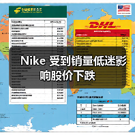 Nike 受到销量低迷影响股价下跌(图3) Nike 受到销量低迷影响股价下跌(图3)