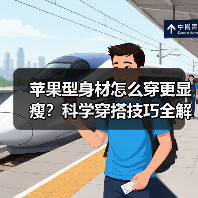 苹果型身材怎么穿更显瘦?科学穿搭技巧全解析(图1) 苹果型身材怎么穿更显瘦?科学穿搭技巧全解析(图1)