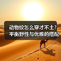 动物纹怎么穿才不土？平衡野性与优雅的搭配秘诀（图3）