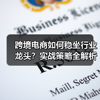 跨境电商如何稳坐行业龙头？实战策略全解析（图1）