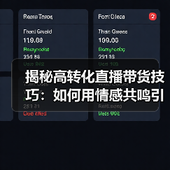 揭秘高转化直播带货技巧：如何用情感共鸣引爆爆款（图4）