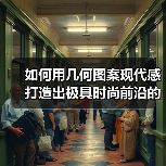 如何用几何图案现代感打造出极具时尚前沿的穿搭趋势（图2）