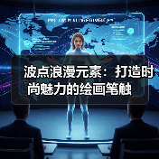 波点浪漫元素:打造时尚魅力的绘画笔触(图4) 波点浪漫元素:打造时尚魅力的绘画笔触(图4)