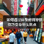 如何通过体型修饰穿搭技巧变身街头焦点(图1) 如何通过体型修饰穿搭技巧变身街头焦点(图1)