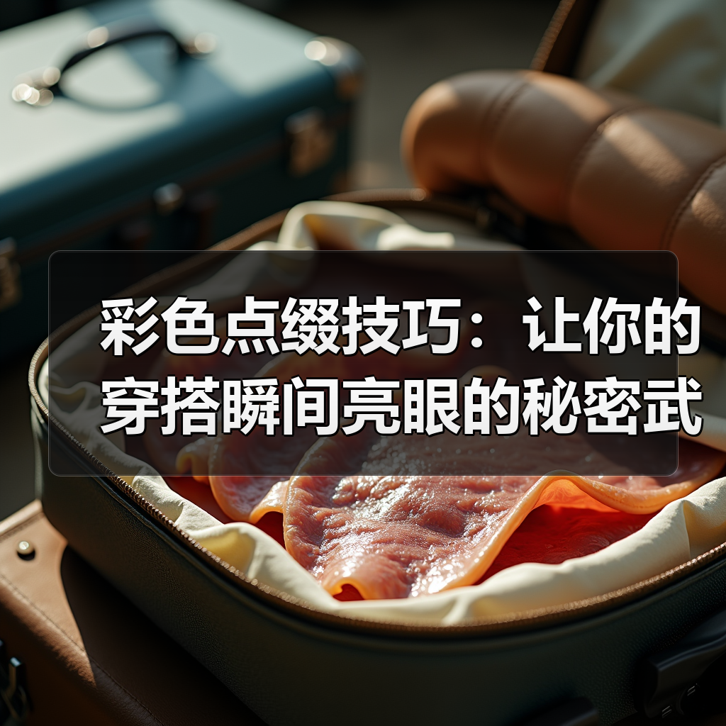 彩色点缀技巧：让你的穿搭瞬间亮眼的秘密武器（图3）