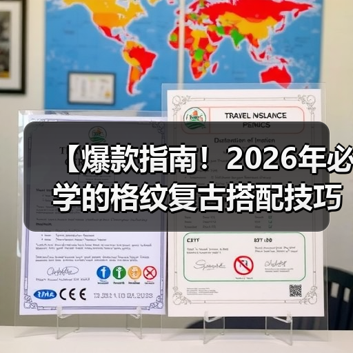 【爆款指南！2026年必学的格纹复古搭配技巧揭秘】（图3）