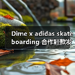 Dime x adidas skateboarding 合作鞋款发售日确定(图2) Dime x adidas skateboarding 合作鞋款发售日确定(图2)