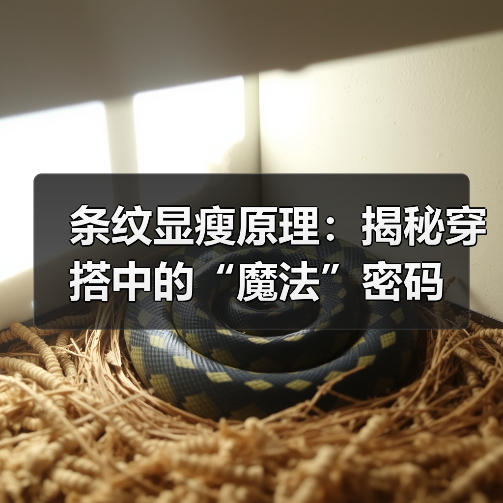 条纹显瘦原理：揭秘穿搭中的“魔法”密码（图2）