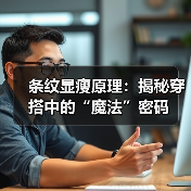 条纹显瘦原理：揭秘穿搭中的“魔法”密码（图1）
