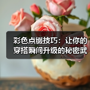 彩色点缀技巧：让你的穿搭瞬间升级的秘密武器（图3）