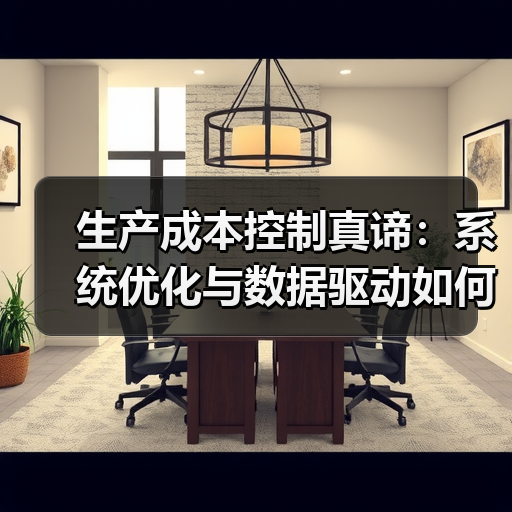 生产成本控制真谛：系统优化与数据驱动如何重塑企业利润？（图1）