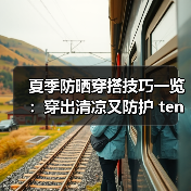 夏季防晒穿搭技巧一览：穿出清凉又防护 ten（图1）