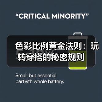色彩比例黄金法则：玩转穿搭的秘密规则（图1）