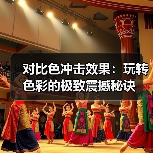 对比色冲击效果：玩转色彩的极致震撼秘诀（图1）