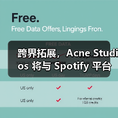 跨界拓展,Acne Studios 将与 Spotify 平台展开合作(图2) 跨界拓展,Acne Studios 将与 Spotify 平台展开合作(图2)