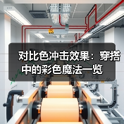 对比色冲击效果：穿搭中的彩色魔法一览（图2）