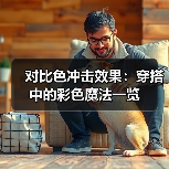 对比色冲击效果：穿搭中的彩色魔法一览（图4）