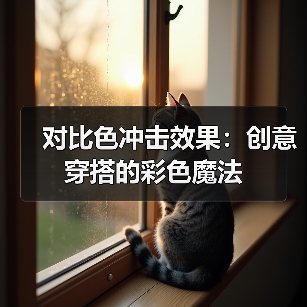 对比色冲击效果：创意穿搭的彩色魔法（图1）
