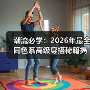 潮流必学：2026年最全同色系高级穿搭秘籍揭秘（图1）