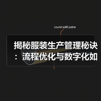 揭秘服装生产管理秘诀:流程优化与数字化如何推动效率飞跃?(图1) 揭秘服装生产管理秘诀:流程优化与数字化如何推动效率飞跃?(图1)