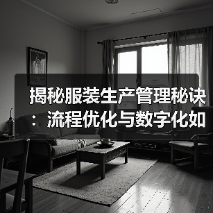 揭秘服装生产管理秘诀:流程优化与数字化如何推动效率飞跃?(图2) 揭秘服装生产管理秘诀:流程优化与数字化如何推动效率飞跃?(图2)