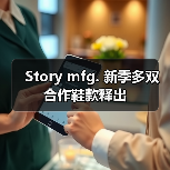 Story mfg. 新季多双合作鞋款释出(图1) Story mfg. 新季多双合作鞋款释出(图1)