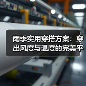 雨季实用穿搭方案：穿出风度与温度的完美平衡（图3）