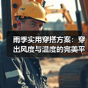 雨季实用穿搭方案：穿出风度与温度的完美平衡（图4）