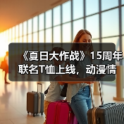 《夏日大作战》15周年联名T恤上线,动漫情怀重现时尚(图2) 《夏日大作战》15周年联名T恤上线,动漫情怀重现时尚(图2)