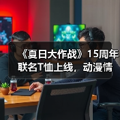 《夏日大作战》15周年联名T恤上线,动漫情怀重现时尚(图4) 《夏日大作战》15周年联名T恤上线,动漫情怀重现时尚(图4)
