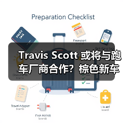 Travis Scott 或将与跑车厂商合作？棕色新车引猜测（图4）