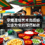 掌握混搭艺术高级感：变废为宝的穿搭秘密（图1）