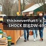 thisisneverthat® x G-SHOCK 联名DW-6900腕表:象牙白表身搭配彩色旋钮设计(图3) thisisneverthat® x G-SHOCK 联名DW-6900腕表:象牙白表身搭配彩色旋钮设计(图3)