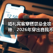 婚礼宾客穿搭禁忌全攻略，2026年穿出自我不踩雷（图2）