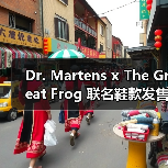 Dr. Martens x The Great Frog 联名鞋款发售在即，手工雕饰打造朋克风（图1）