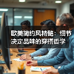 欧美简约风精髓：细节决定品味的穿搭哲学（图2）