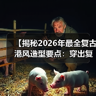 【揭秘2026年最全复古港风造型要点：穿出复古魅力】（图2）
