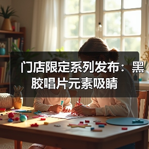 门店限定系列发布:黑胶唱片元素吸睛(图2) 门店限定系列发布:黑胶唱片元素吸睛(图2)