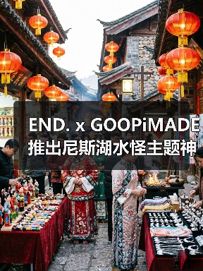 END. x GOOPiMADE 推出尼斯湖水怪主题神秘联名系列(图1) END. x GOOPiMADE 推出尼斯湖水怪主题神秘联名系列(图1)