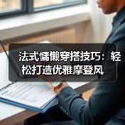 法式慵懒穿搭技巧:轻松打造优雅摩登风(图4) 法式慵懒穿搭技巧:轻松打造优雅摩登风(图4)